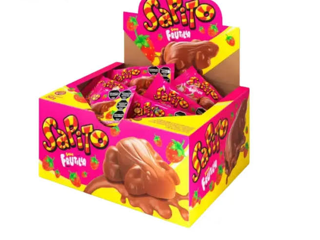 CHOCOLATE   SAPITO FRUTILLA 24 UN