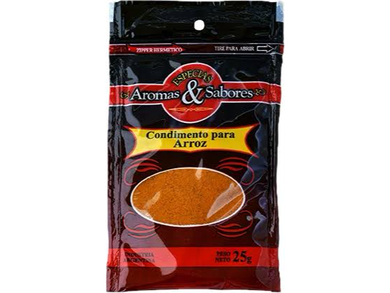 CONDIMENTO PARA ARROZ AYS 25 GRS