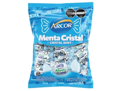 CARAMELO  ARCOR MENTA CRISTAL 935 GRS