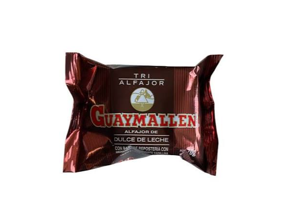 ALFAJOR GUAYMALLEN TRIPLE NEGRO