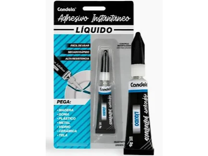 ADHESIVO CANDELA LIQUIDO X 6UN (TIRA)
