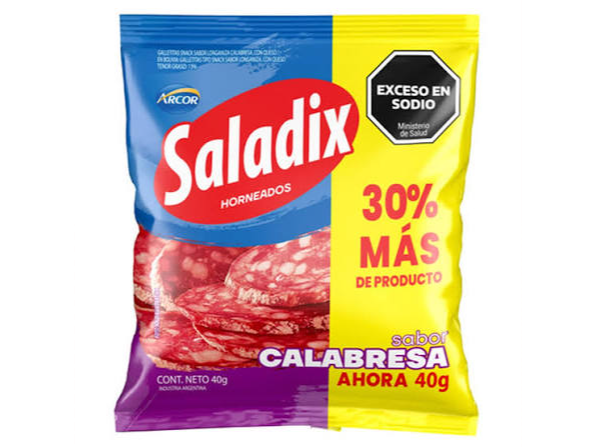 GALLETITA SALADIX TIRA CALABRESA 30 G