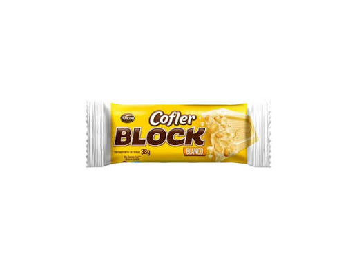 CHOCOLATE    BLOCK BLANCO 38 GRS