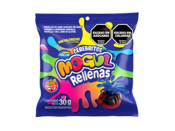 GOMA MOGUL CEREBRITOS 30 GRS X 12 UN (CAJA)