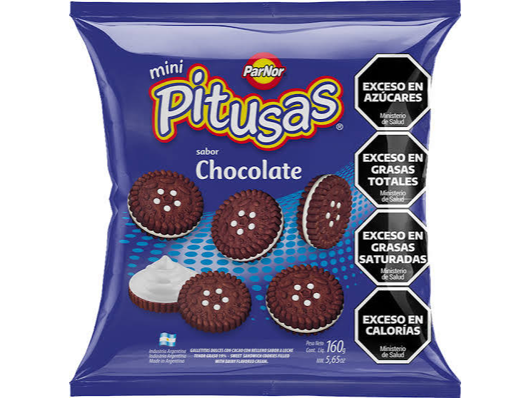 GALLETITA PITUSA CHOCOLATE 160 G