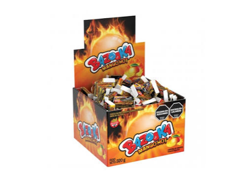 CHICLE BAZOOKA HOT 80 UN