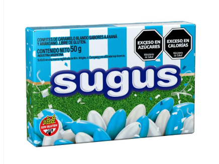 CARAMELO CONFITADO SUGUS MUNDIAL