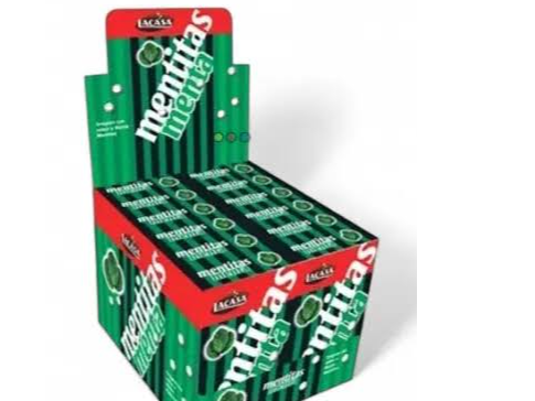 PASTILLA MENTITAS MENTA X 12 UN (CAJA)