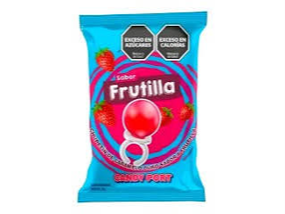 CHUPETIN CANDY PORT ANILLO FRUTAL 100 UN