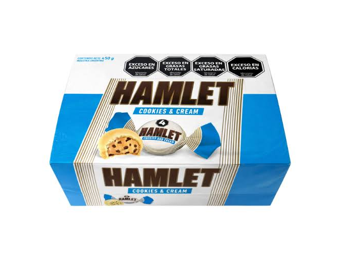 BOMBON HAMLET BLANCO UNIDAD  X 30 UN