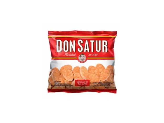 BIZCOCHO DON SATUR GRASA 200 G