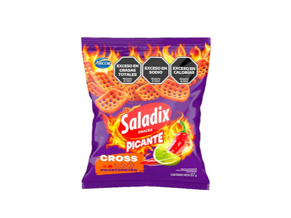 GALLETITA SALADIX CROSS PICANTE 67 GRS