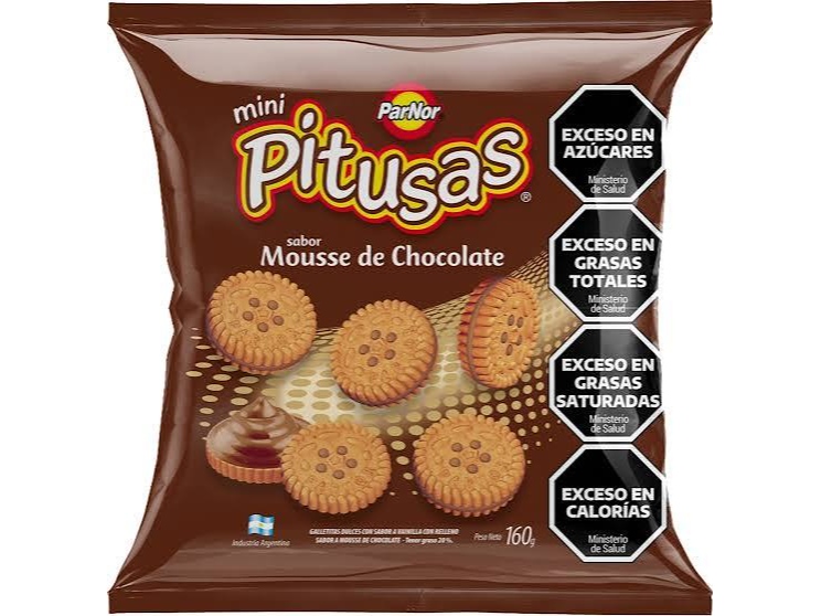 GALLETITA PITUSA MOUSSE 160 G