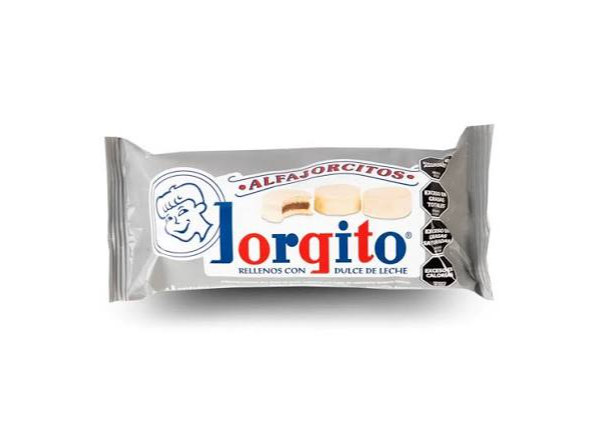 ALFAJOR JORGITO CUNITA BLANCO CHOCOLATE