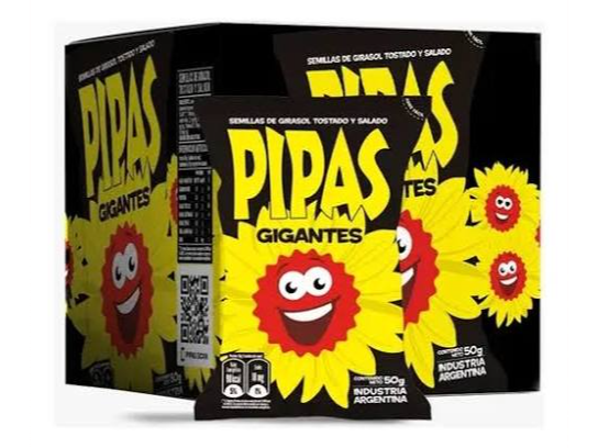 SEMILLAS GIRASOL PIPAS GIGANTES DISPLAY 12 UN