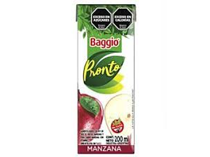 JUGO BAGGIO MANZANA 200 CC