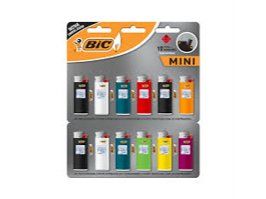 ENCENDEDOR MINI BIC X 6UN