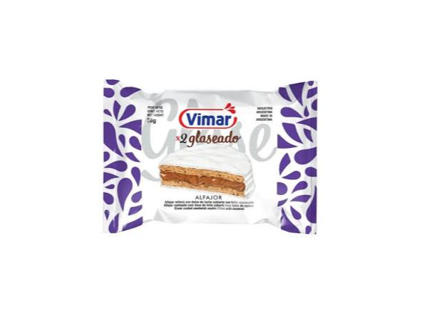 ALFAJOR VIMAR SIMPLE BLANCO