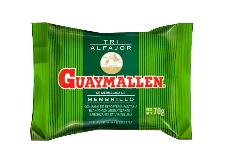ALFAJOR GUAYMALLEN TRIPLE FRUTA