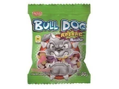 GOMA BULLDOG HUESITOS 30 GR  X 12 UN (CAJA)