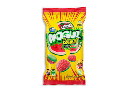 GOMA MOGUL EXTREME SANDIA 50 GRS X 10un (CAJA)
