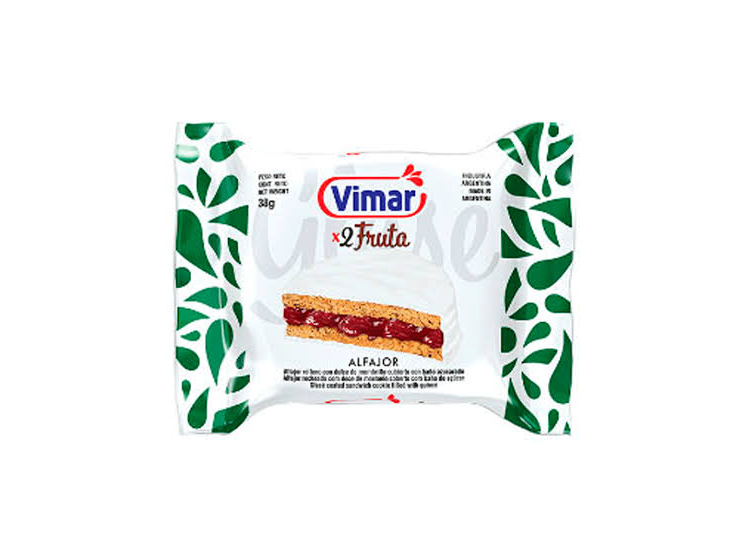 ALFAJOR VIMAR SIMPLE FRUTA
