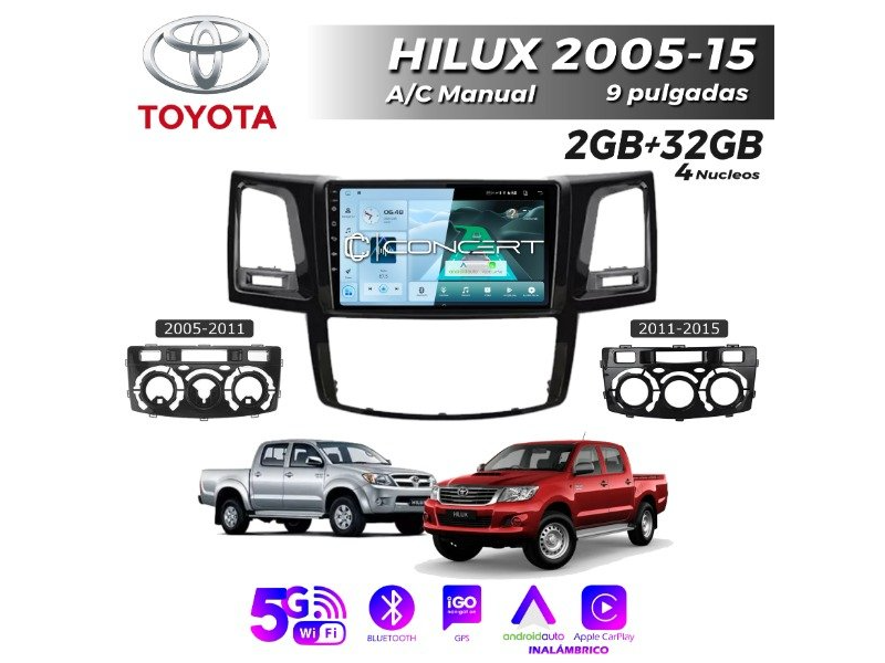 HILUX 2005-15 A/C Man.