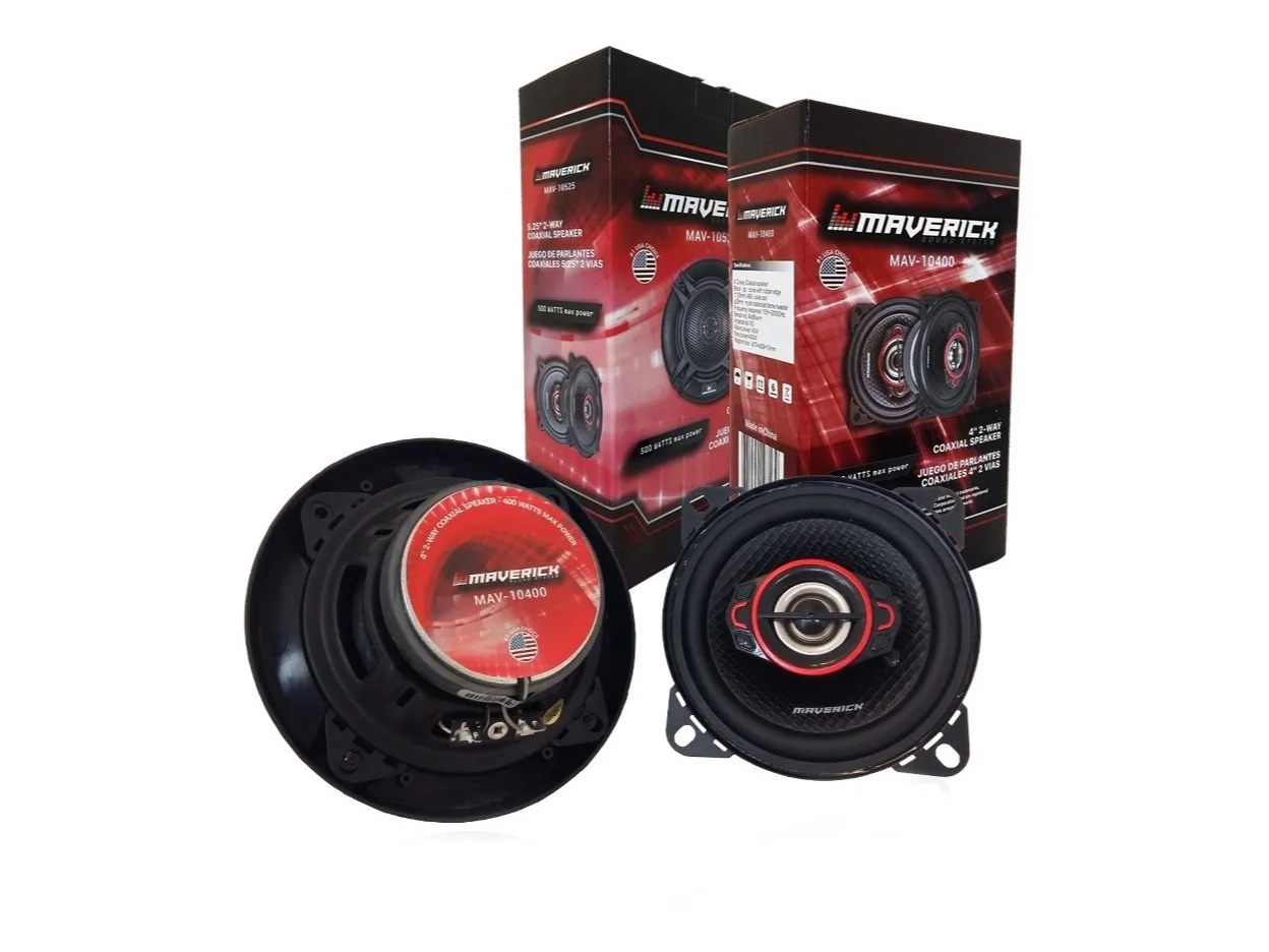 MAVERICK 4" 10400 PARLANTES coaxiales - 2 VIAS