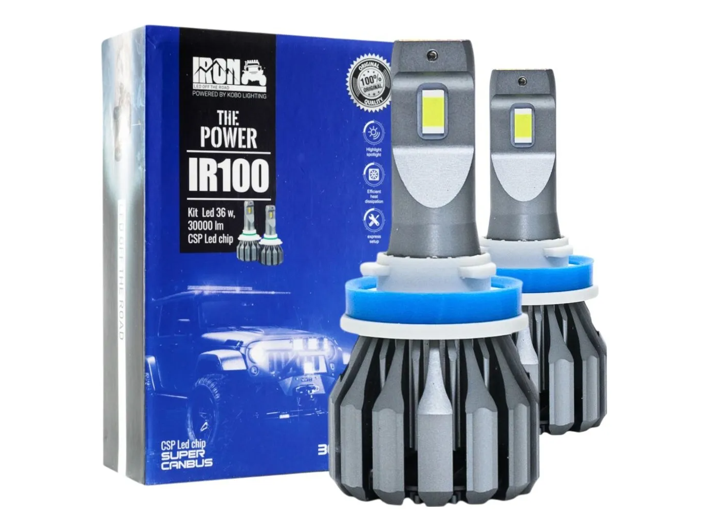 Iron Led IR 100 36w H11