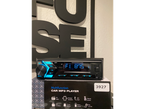 Estéreo 3927 - Bluetooth/USB Audio/C. Rem/Multicolor/Frente Desmontable de Fuse Shop