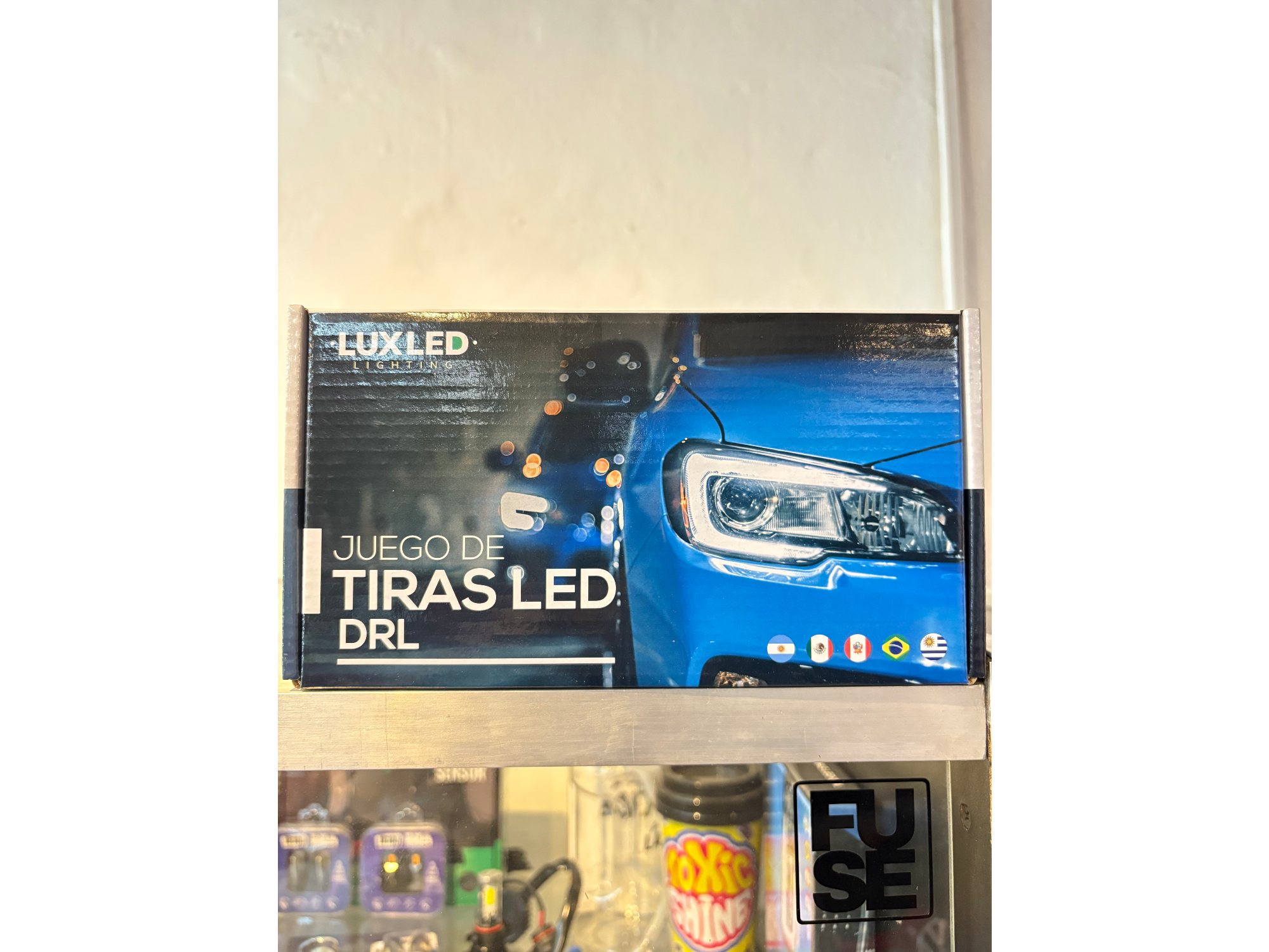 Tira Led Rgb Auto Barra Interior Control