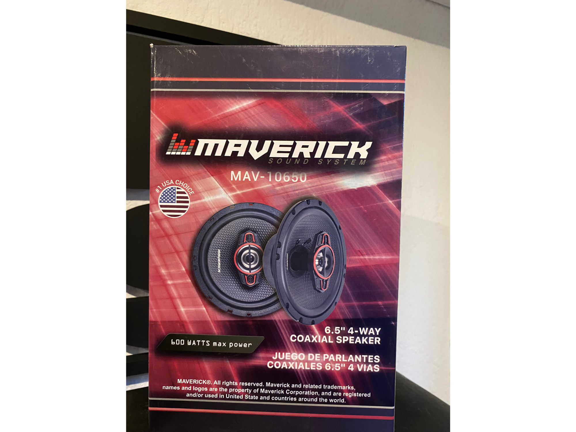 MAVERICK 6,5"10650 PARLANTES coaxiales - 2 VIAS