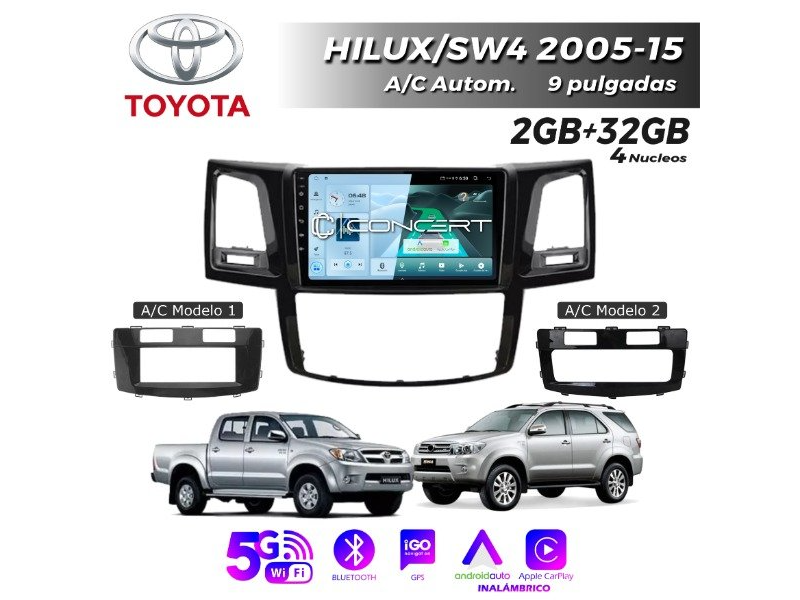 HILUX / SW4 2005-15 A/C Autom de Fuse Shop