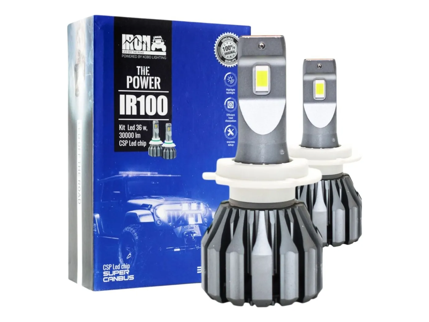 Iron Led IR 100 36w H7