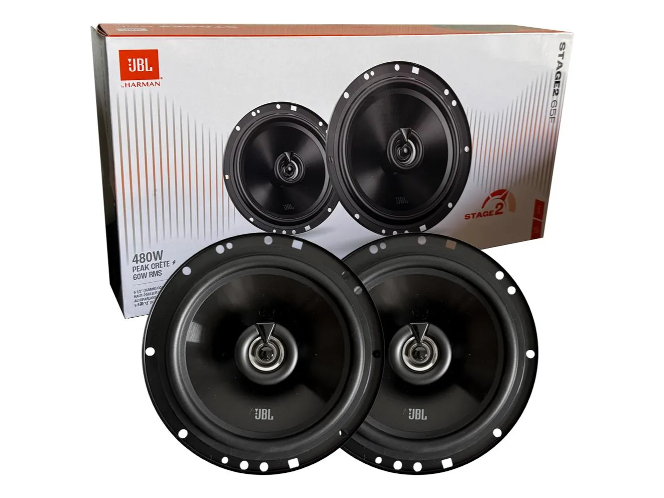 JBL STAGE2 65F PARLANTES 6" 60WRMS 2 Vías