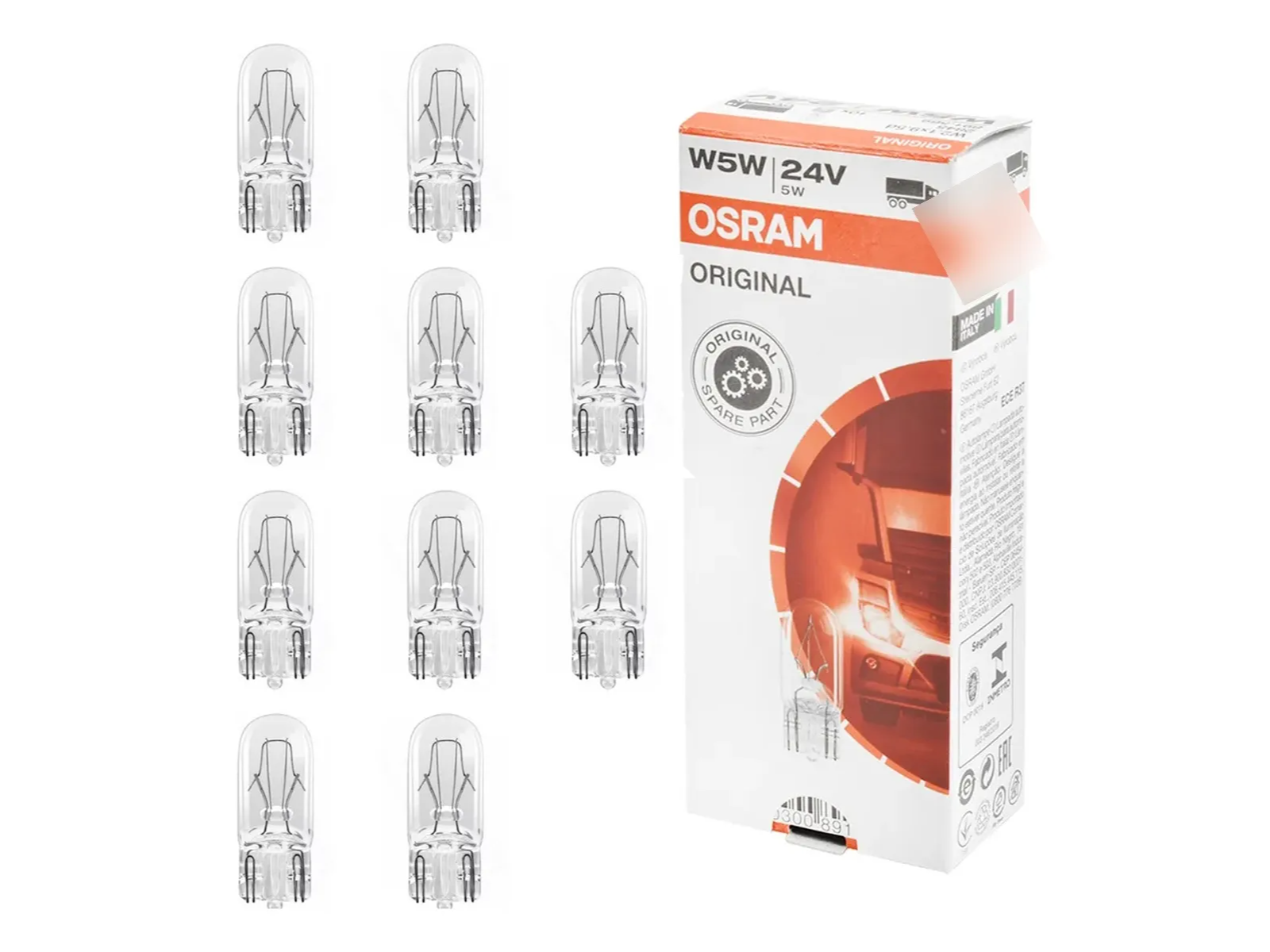 Osram T10 W5w 12v