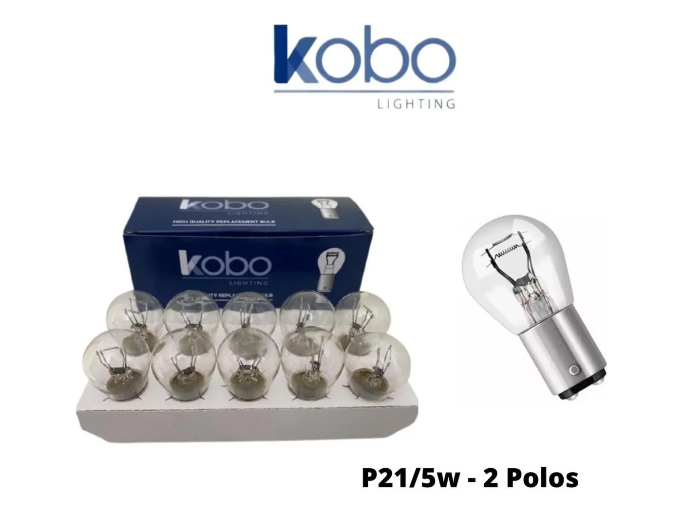 P21/5W KOBO DE SEÑALIZACIÓN 12V BLANCA