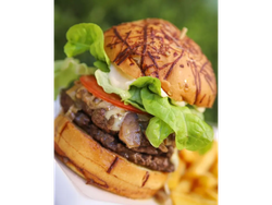 Cangre Burger Con Papas Fritas