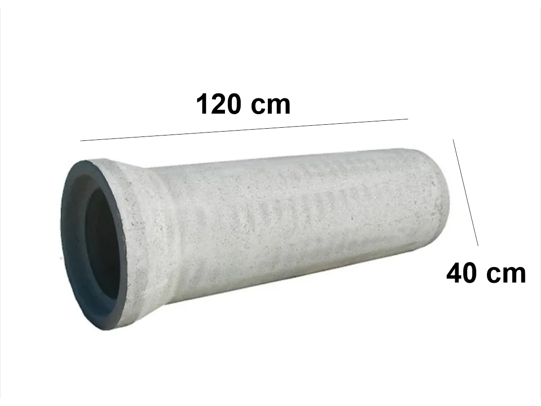 Caño de Cemento 40 cm