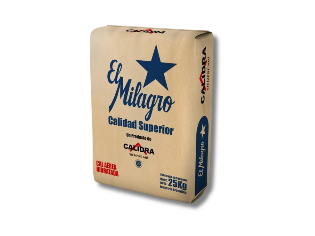 Cal El Milagro x 25 kg