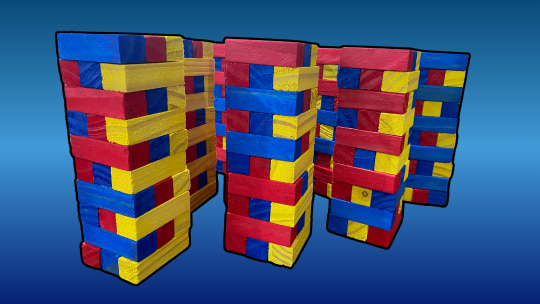 Jenga-Yenga Juego De Mesa