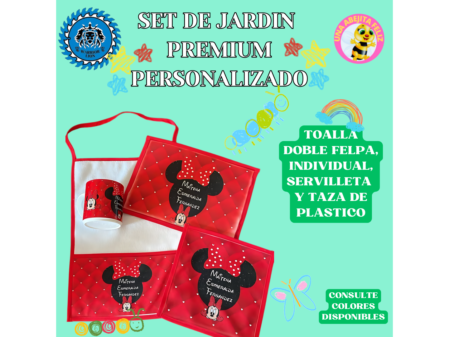 SET DE JARDIN  PREMIUM PERSONALIZADO