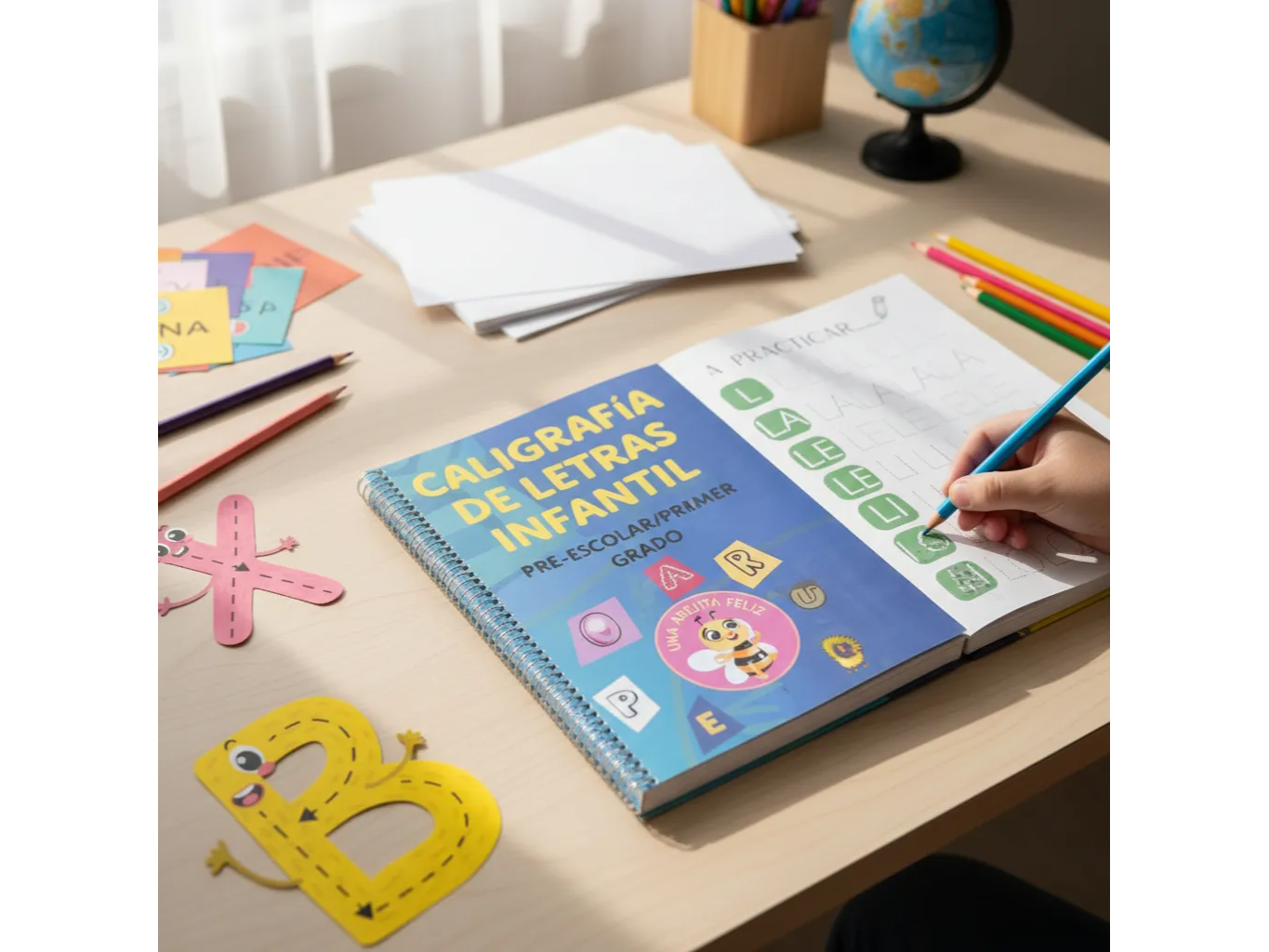 Libro De Caligrafia De Letras Infantil