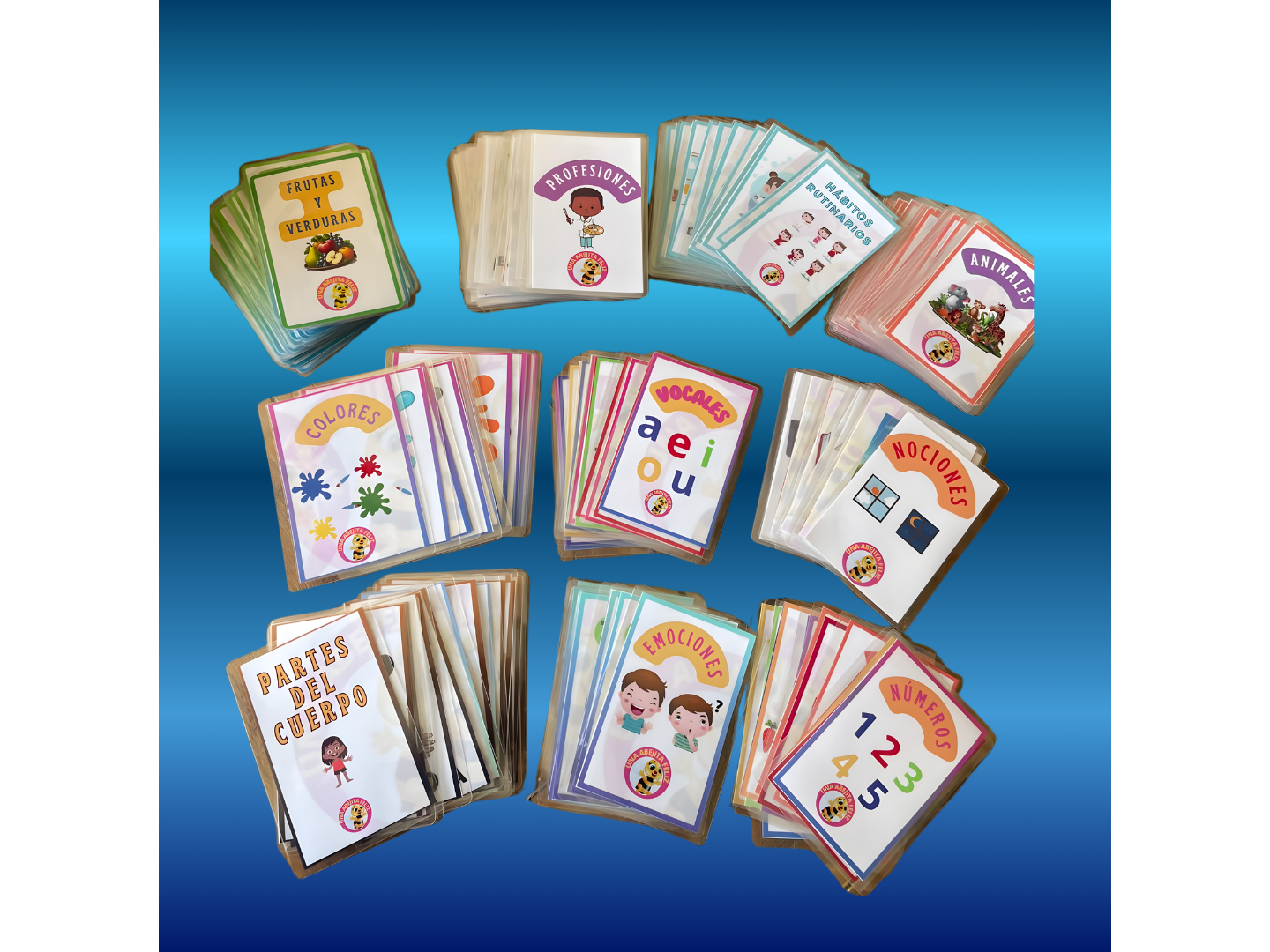 Juego completo Tarjetas De Aprendizaje Y Motivación