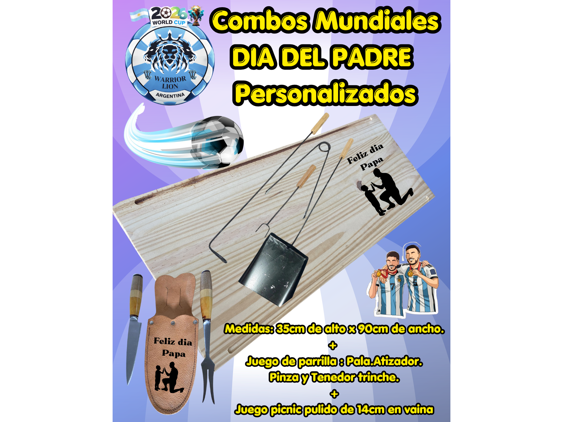 Tabla xxxl+Juego de parrilla