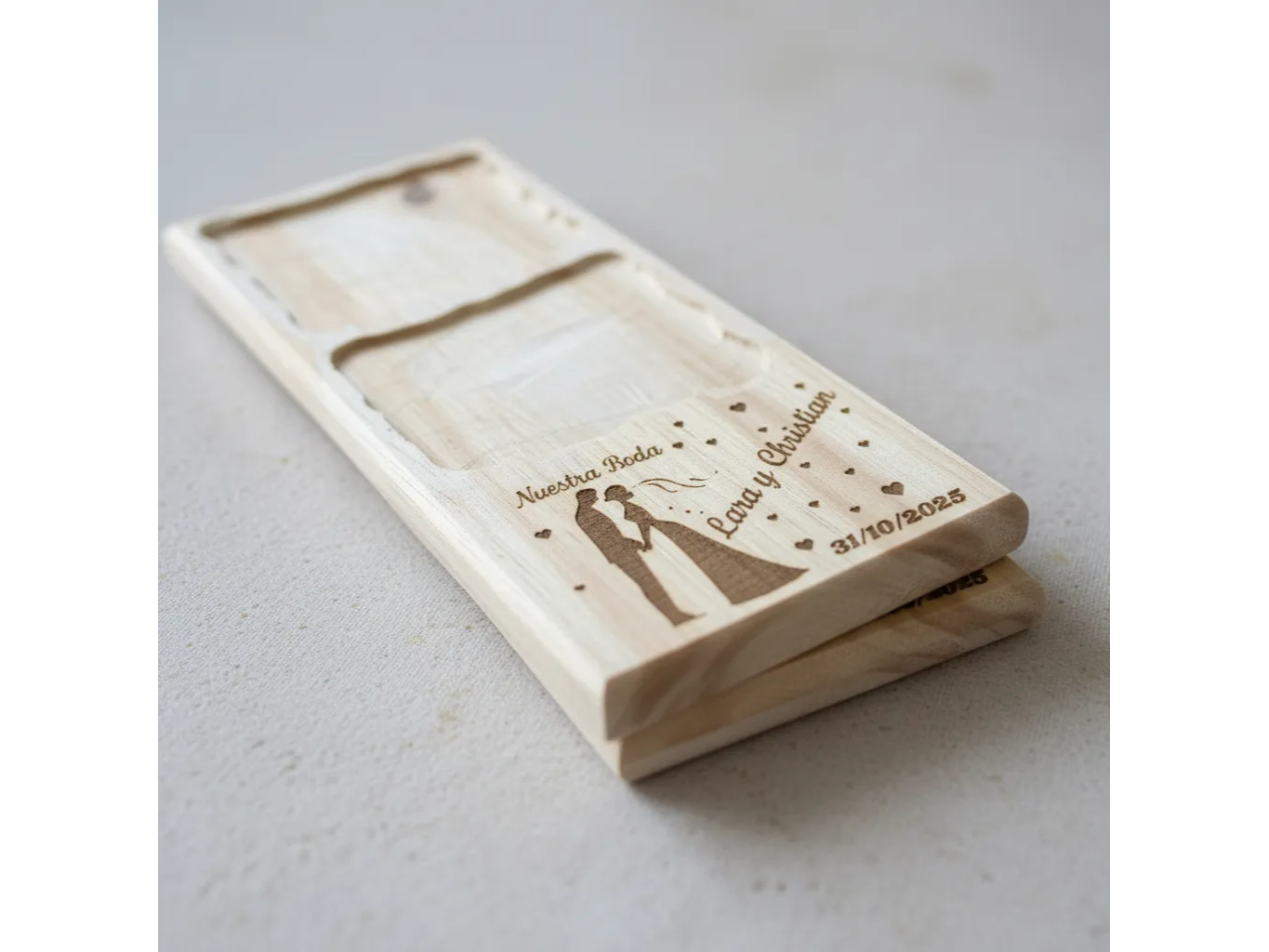 Tablas De Picada Con 2 Cuencos