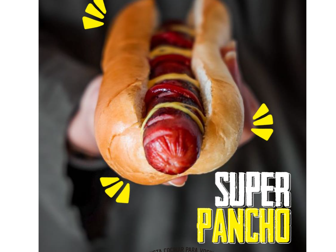 Super pancho con papas o