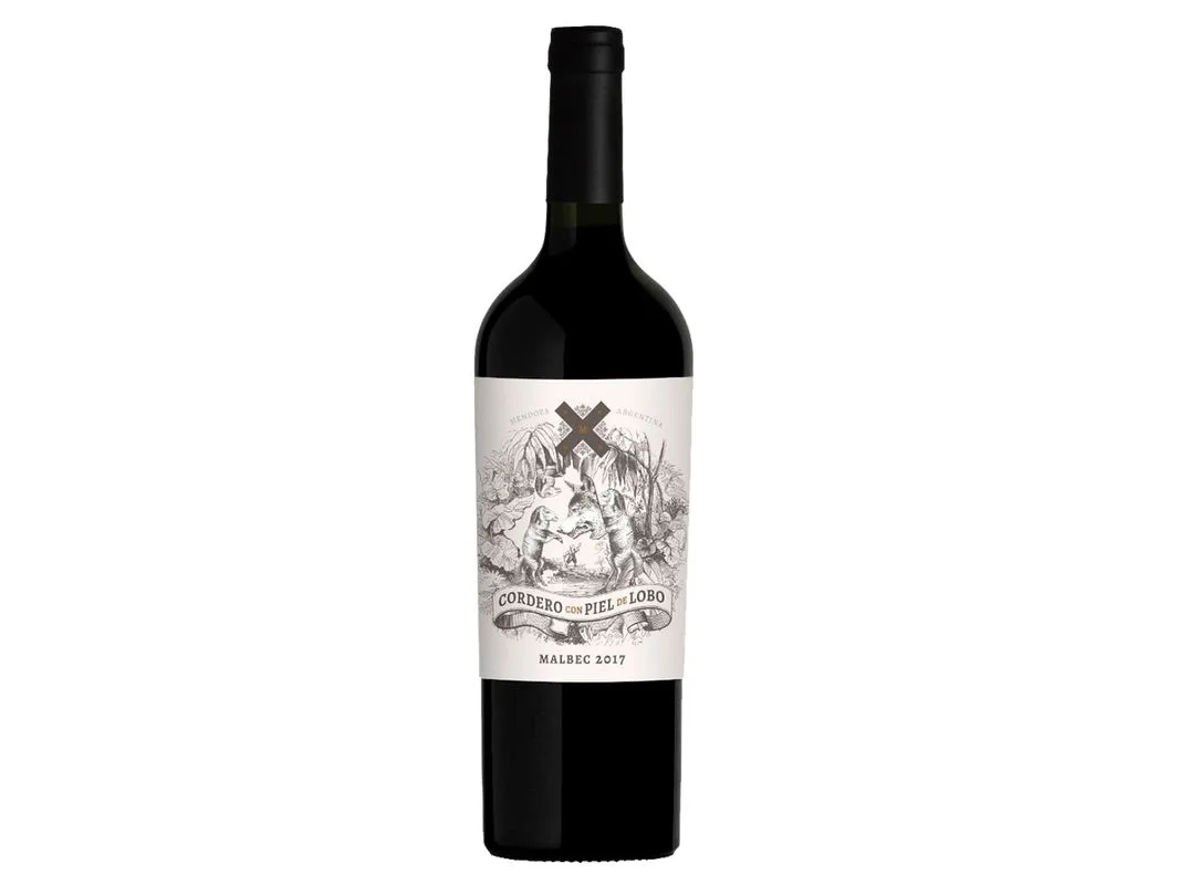 LOBO PIEL DE CORDERO MALBEC X 750CC