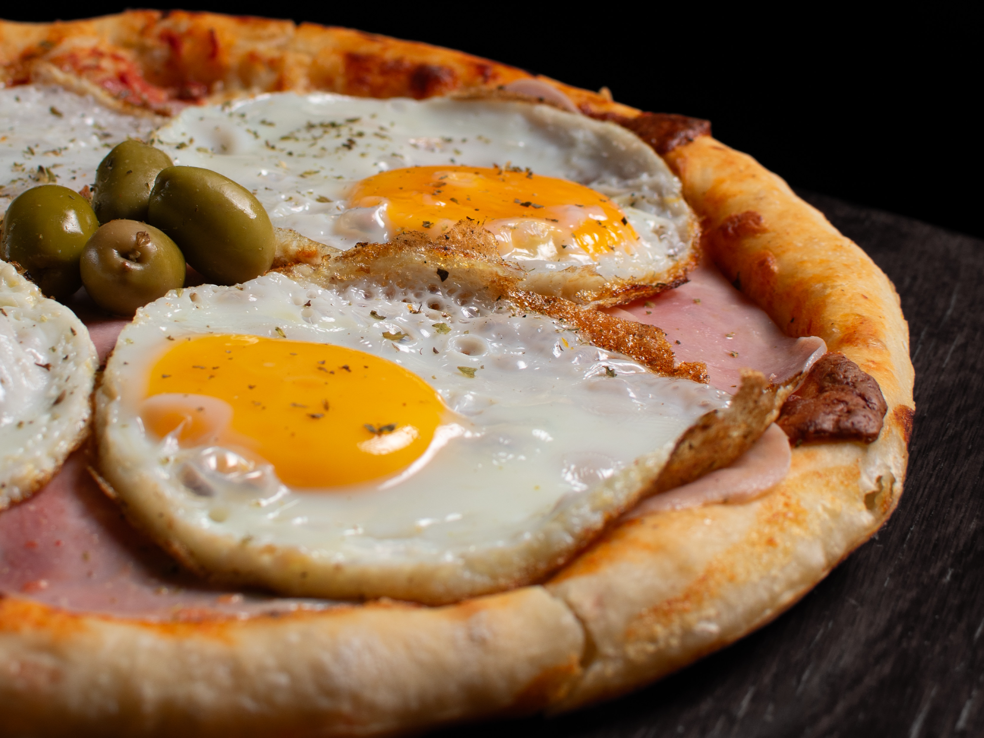 JAMON Y HUEVO FRITO
