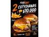 2 BURGUER COTYDIANA CON PAPAS